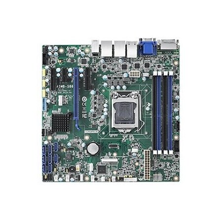 Advantech Lga 1151 Intel Xeon E/ 8Th Ge, ASMB-586G4-00A1 ASMB-586G4-00A1